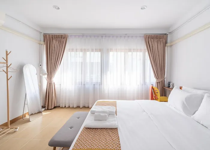 Chummy House Khaosan 10-min, Peace Haven Apartamento