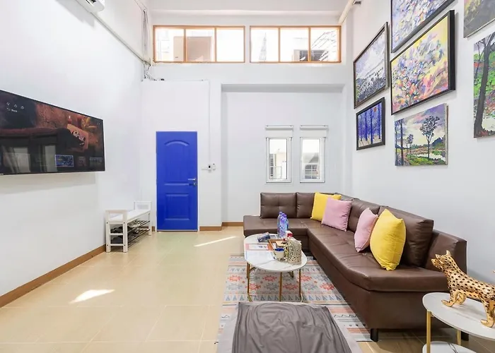 Chummy House Khaosan 10-min, Peace Haven * Banguecoque
